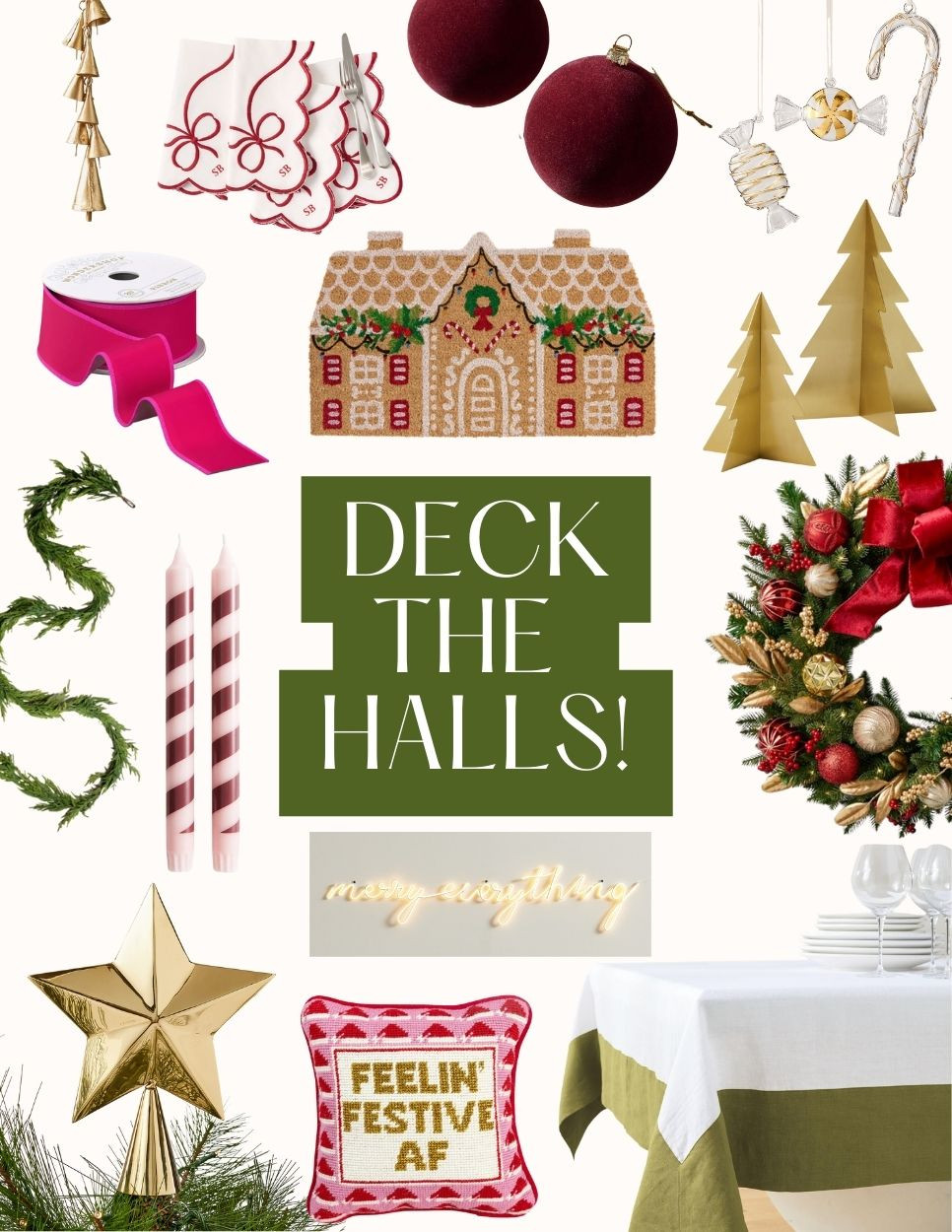 GIFT GUIDE: DECK THE HALLS - As soon as November 1st hits, I'm ready to decorate! Sharing some fun and chic ways to bring the holiday spirit to your abode. That neon light is perfection! ✨  

 

#LTKGiftGuide #LTKHoliday #LTKHome