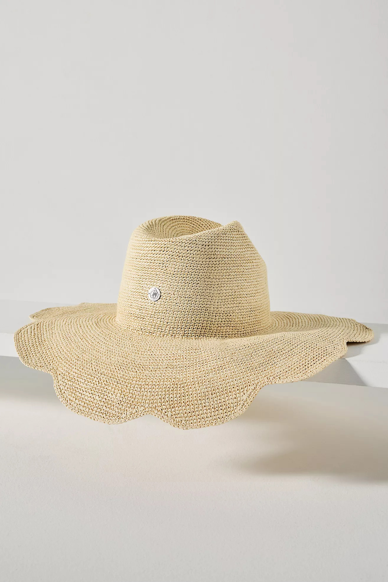 Freya Flat-Brim Raffia Rancher Hat | Anthropologie (US)