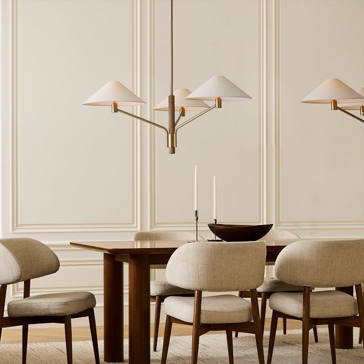 Devon 3-Light Chandelier (40") | West Elm (US)