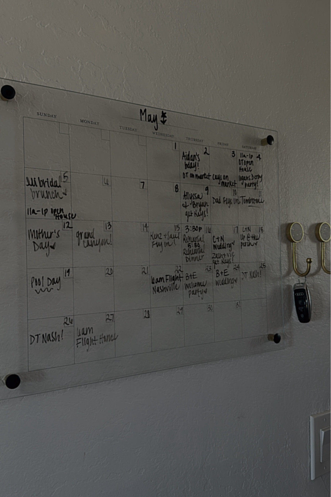 aesthetic glass calendar ✨

#LTKSaleAlert #LTKHome