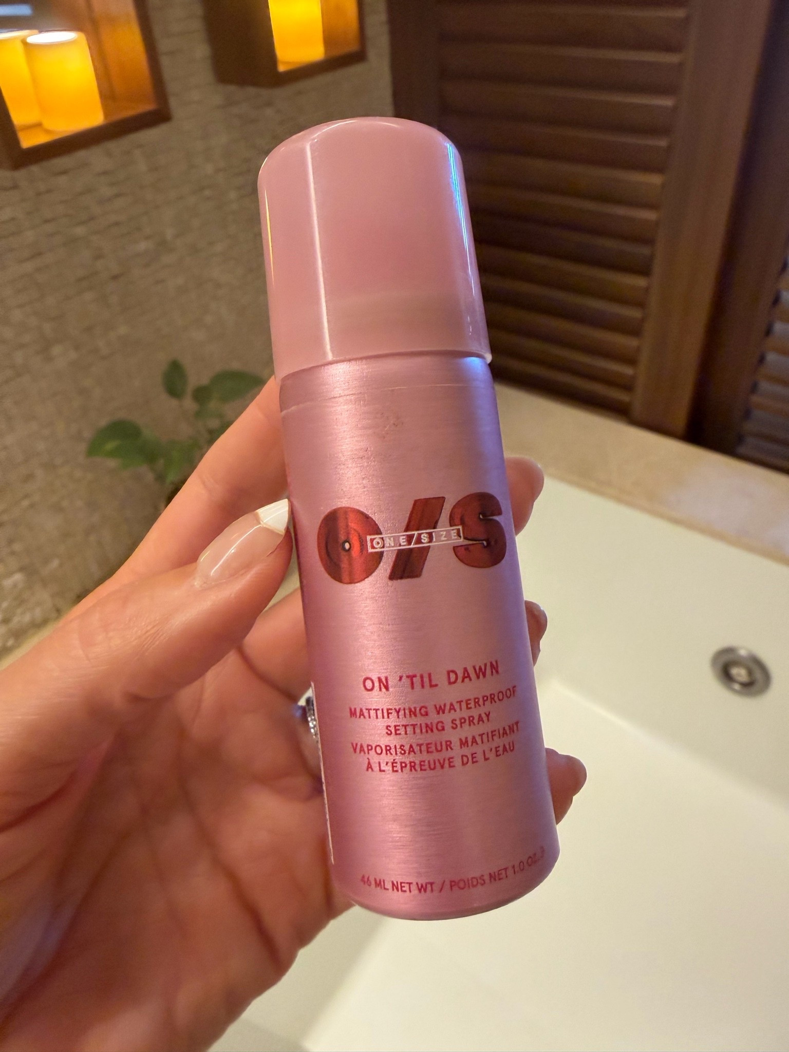 Sweat proof. Travel size.