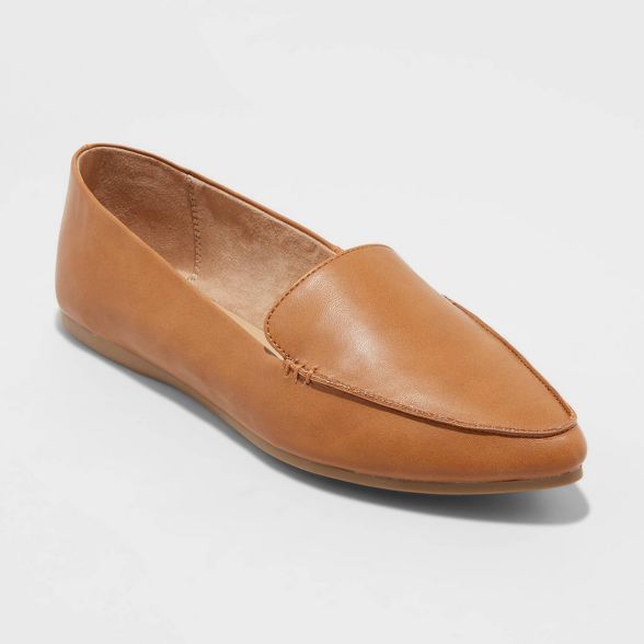 Women's Micah Pointy Toe Loafers - A New Day™ | Target