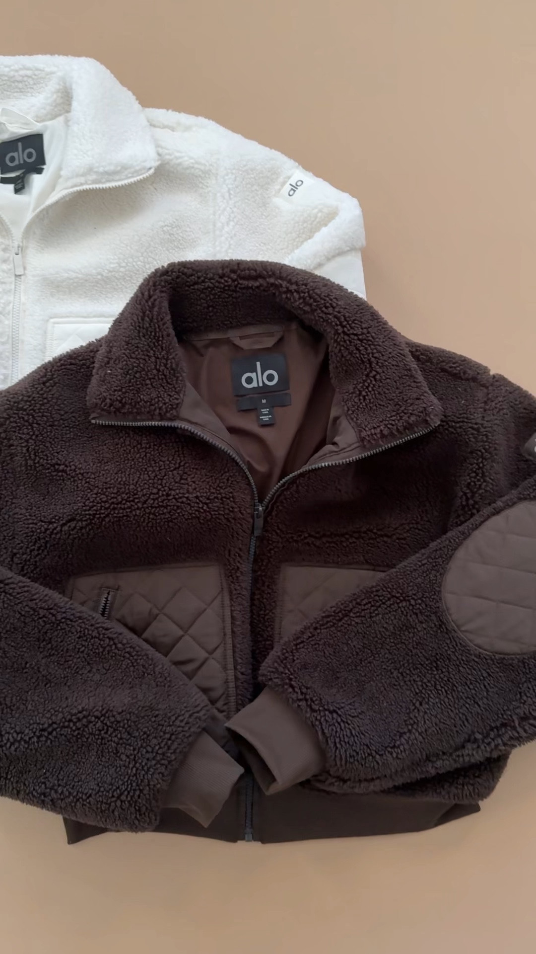 Alo yoga now 30% off Sherpa Edge Bomber
