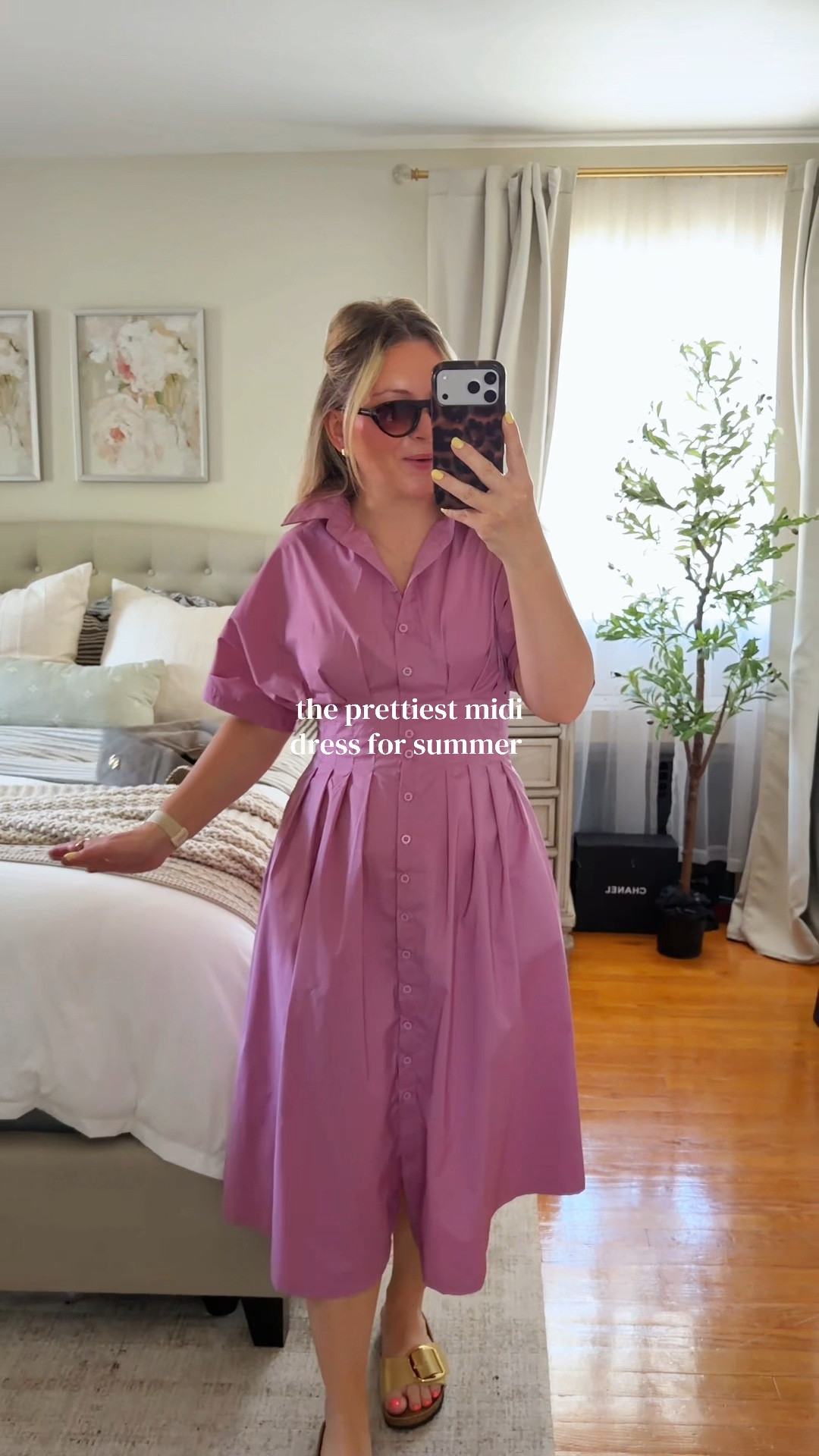 THE PRETTIEST DRESS! Wearing a small (5’5/145lbs)

flattering summer shirt dress for women comfortable flowy midi dress, easy throw on dress that looks put together effortlessly, lightweight breathable summer dress flattering waist fit, comfortable stylish casual dress for moms everyday wear, pretty effortless outfit dress flattering silhouette for all body types, flowy button down midi dress summer casual chic look

#LTKootd #LTKMothersDay #LTKmomlife