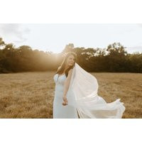 Simple Wedding Veil, 108"" Wide Cathedral Bridal Full Width Plain Soft Chapel Royal Veil | Etsy (US)