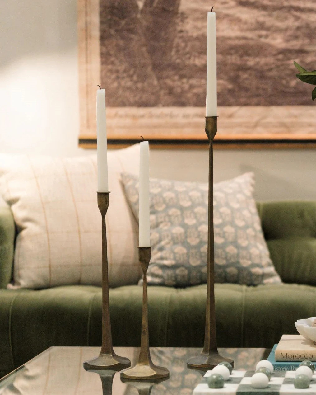Antique Brass Gatecrest | Magnolia
