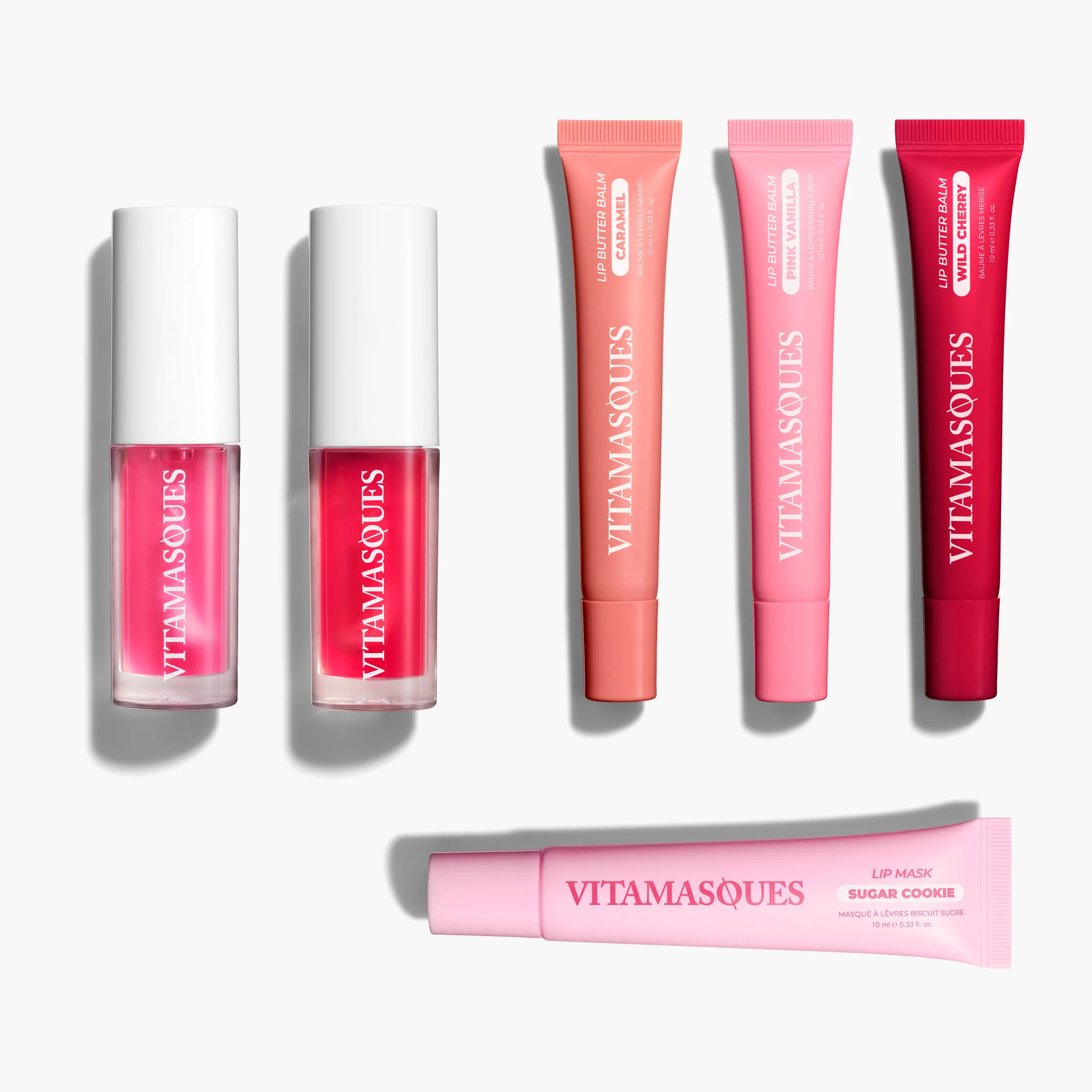 Complete Lips (Lip Oils, Butter Balms & Overnight Mask) Set | Vitamasques (US)