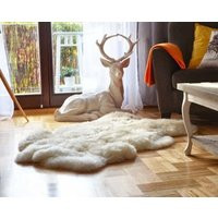 Giant Sheepskin Rug, Genuine Rugs, Large Area Carpet Outdoor, House Decorations, Sale, Gift, White S | Etsy (US)