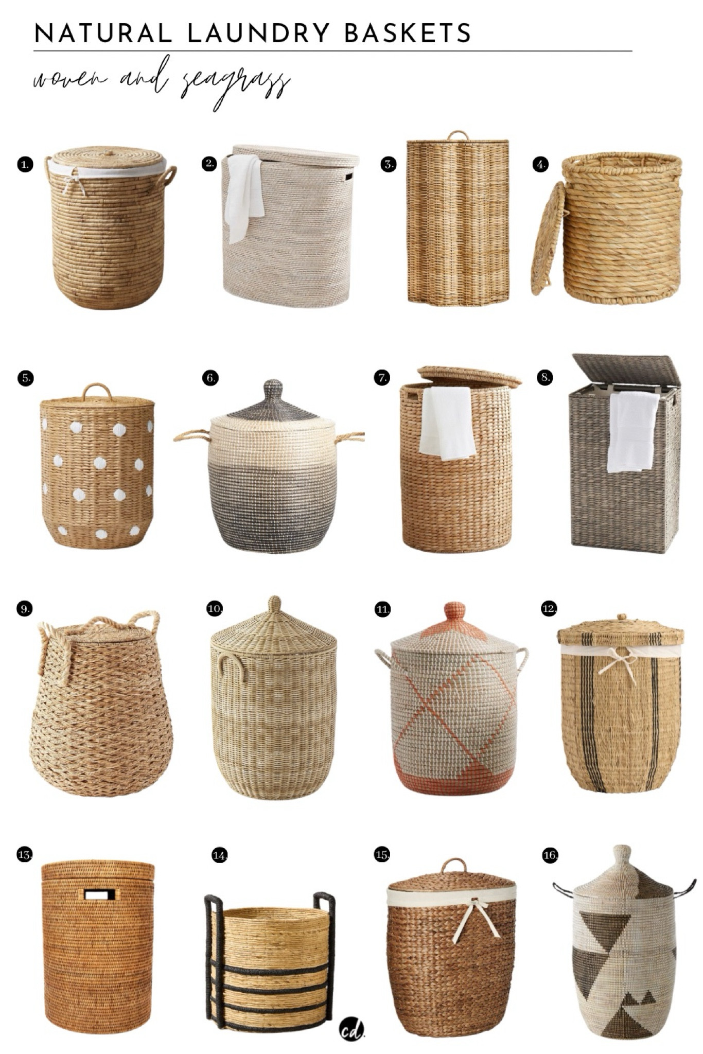 Natural Laundry Baskets Woven & Seagrass

#LTKHome