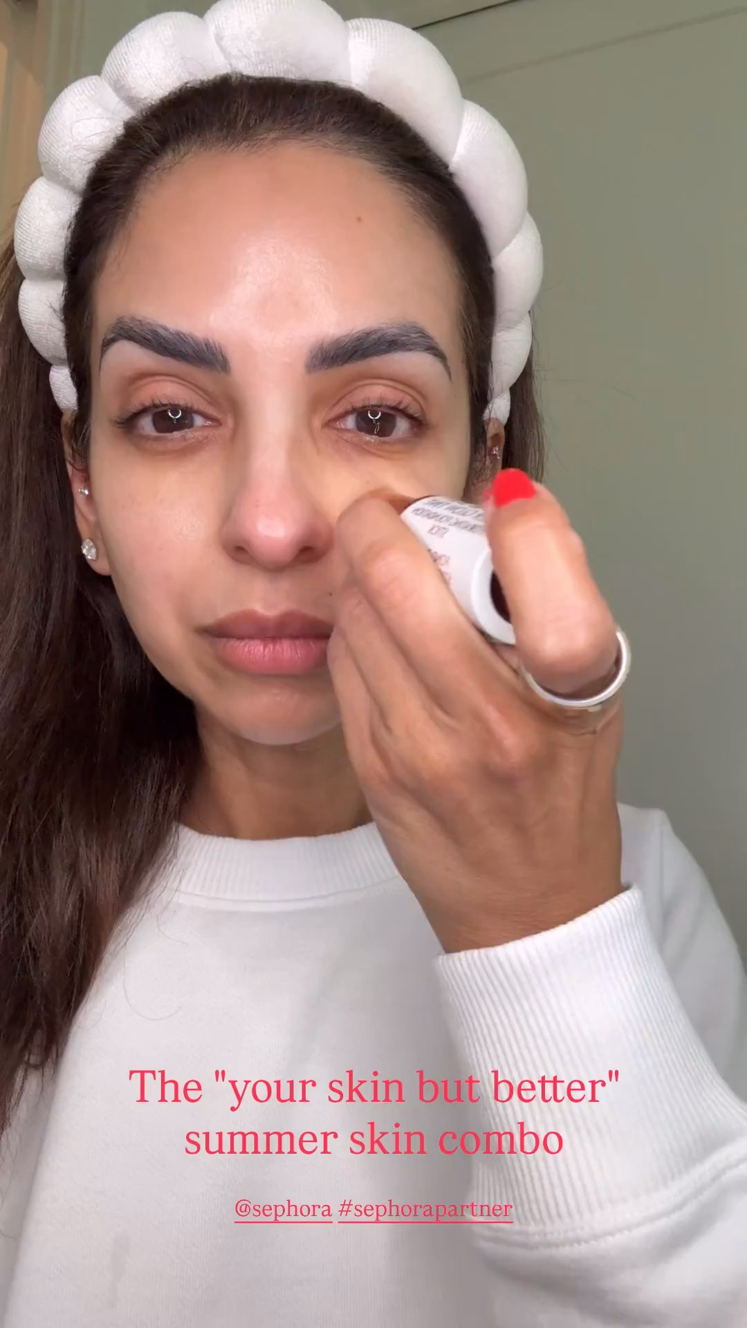My summer skin combo has been on repeat! This glow tint gives your skin the most gorgeous "lit from within" look and works great under this skin tint or any foundation! I use shade 7.5 for reference. My skin tint is an absolute top pick and I use shade 6. All linked from @sephora & don't forget about the easy same day delivery option and you can also do order online & pick up in store !! #sephorapartner

#LTKBeauty #LTKOver40