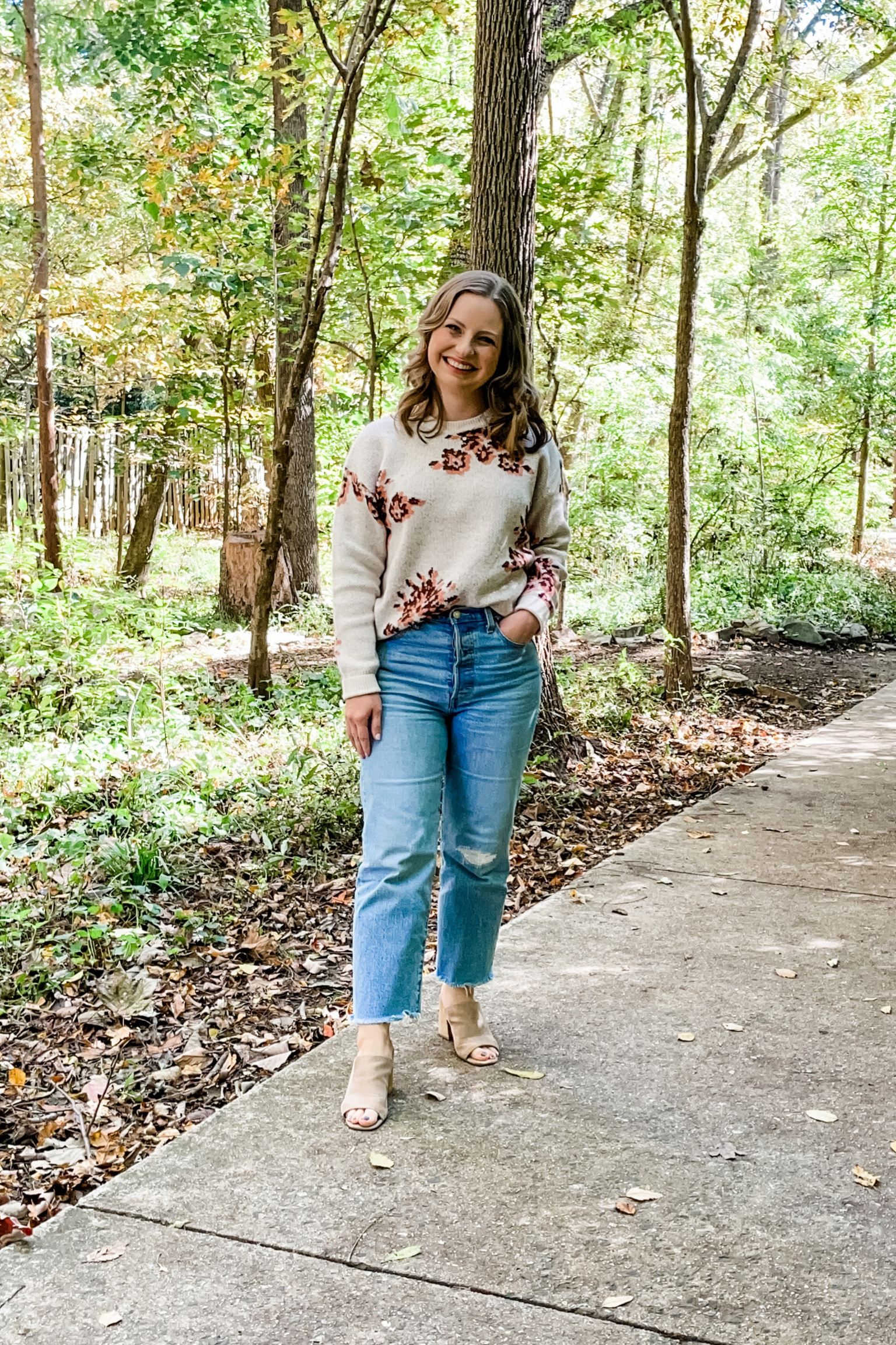 Absolutely loving this floral pullover sweater from Target! 

#LTKunder50 #LTKSeasonal #LTKsalealert