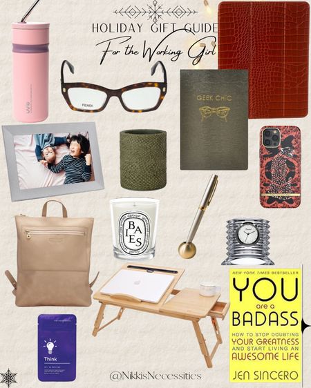 Working girl gift guide 
Gifts for coworkers 
Gift ideas 
Amazon 
Wolf and badger 
Backpack 
Nordstrom 
Saks 
Diptique candles 
Pen holder 
Desk decor 
Office decor 
Home office 
Work from home gift guide 
Phone case 
iPad case 
Pencil holder 
Seeing glasses 
Water cup 
Cup with straw 
Digital frame 
Focus patches  


#LTKHoliday #LTKSeasonal #LTKGiftGuide