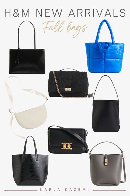 These bags are so so cute! Perfect for styling with your fall and winter outfits! 💕

These H&M new arrivals are so chic!









Accessories, fall accessories, fall bags, fall basics, classic bags, casual bag, satchel, hand bag, shoulder bag, quilted purse, fall purse, classic accessories, black purse, black bag affordable fashion.



#LTKfindsunder50 #LTKstyletip