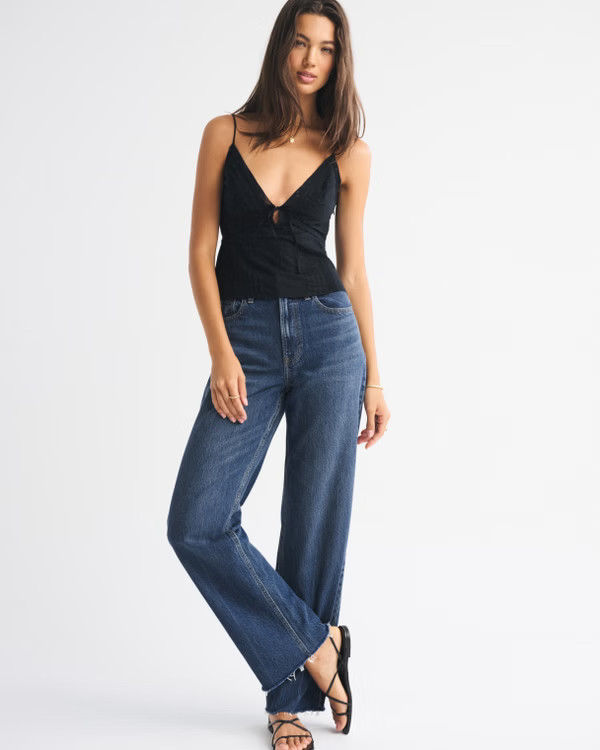 High Rise Loose Jean | Abercrombie & Fitch (US)