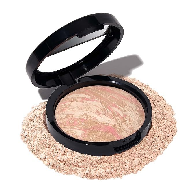 LAURA GELLER NEW YORK Award-Winning Baked Balance-n-Brighten Color Correcting Powder Foundation -... | Amazon (US)