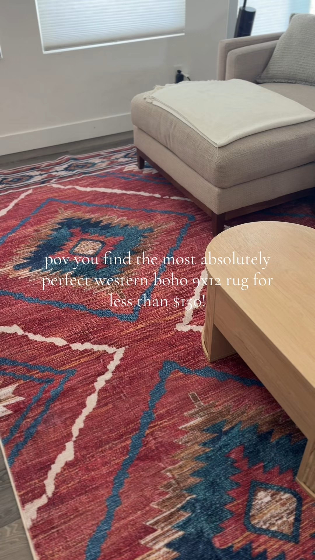A giant washable western boho rug for less than $150! #western #westerndecor #homedecor


#LTKHome