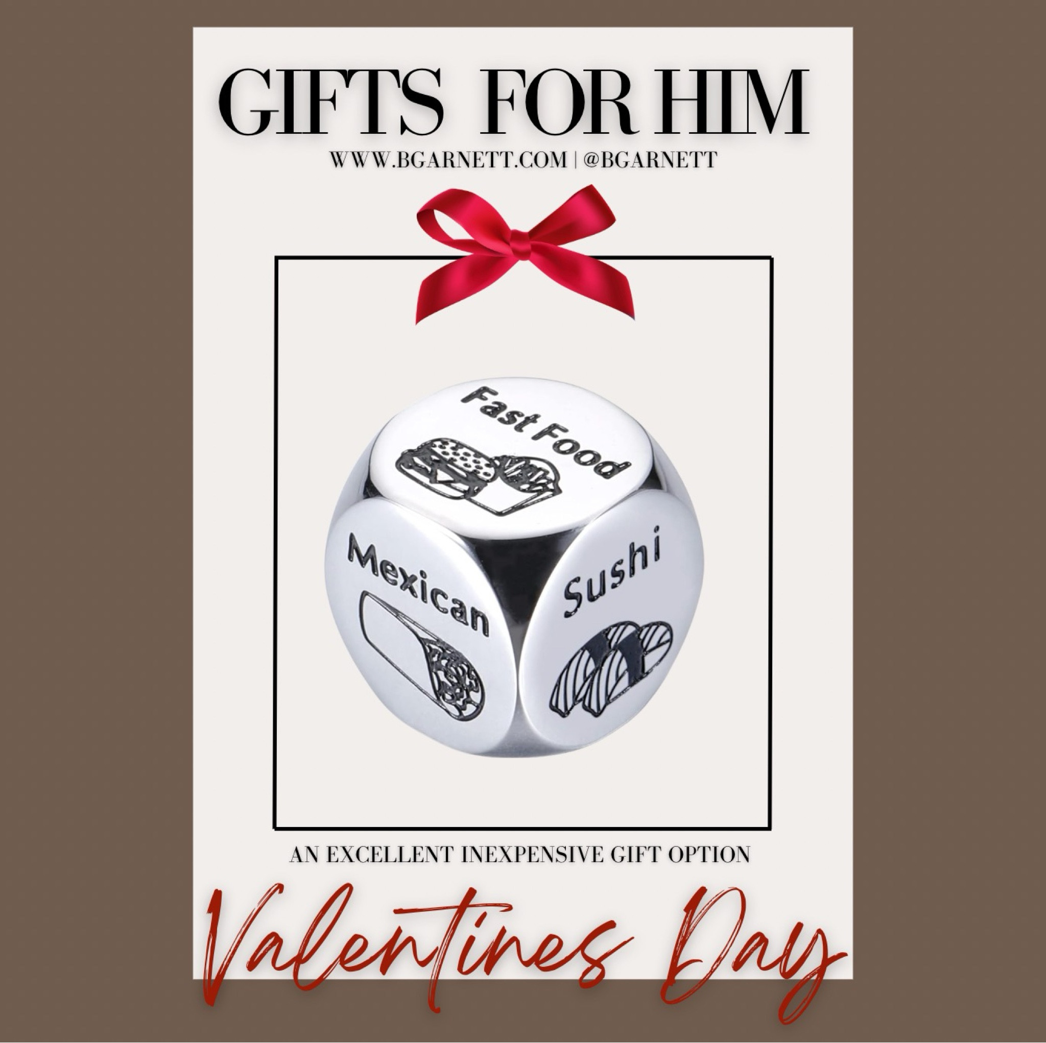 Inexpensive Valentine’s Day gift idea for him: never squabble over where to eat again 

Gifts for him | Valentine’s Day gift | gifts for your husband | gifts for your boyfriend | gifts for dad 

#LTKMens #LTKGiftGuide #LTKWatchNow