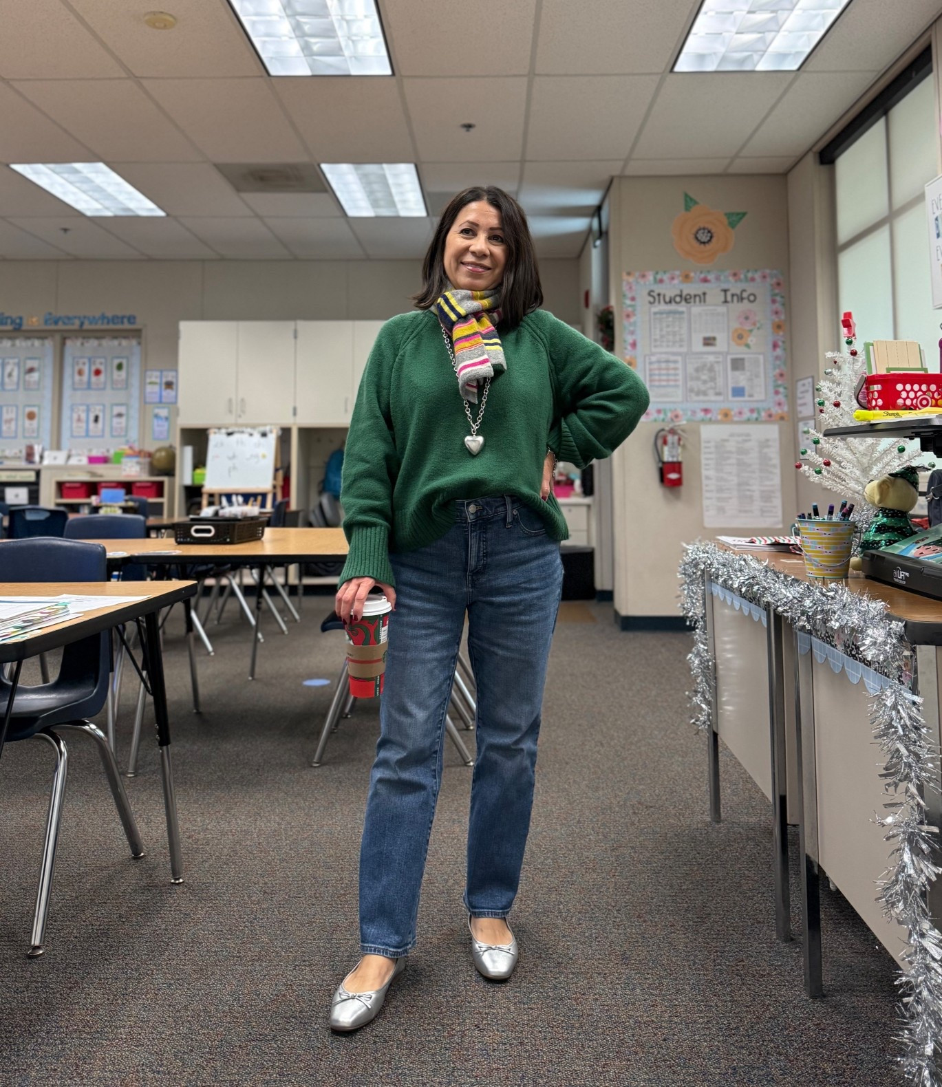 December teacher outfits 🎄♥️🧣 





softest Old Navy sweater ~ bought in 3 colors 




#LTKFindsUnder50 #LTKHoliday #LTKootd