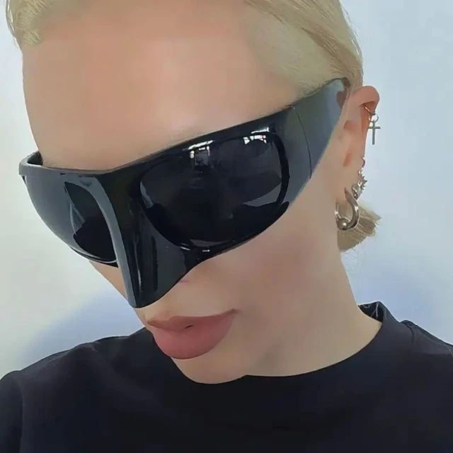 Y2K Luxury Brand Designer Oversized Bird Nose Masked Sunglasses Women For Men 2023 Trending Sun G... | AliExpress (US)