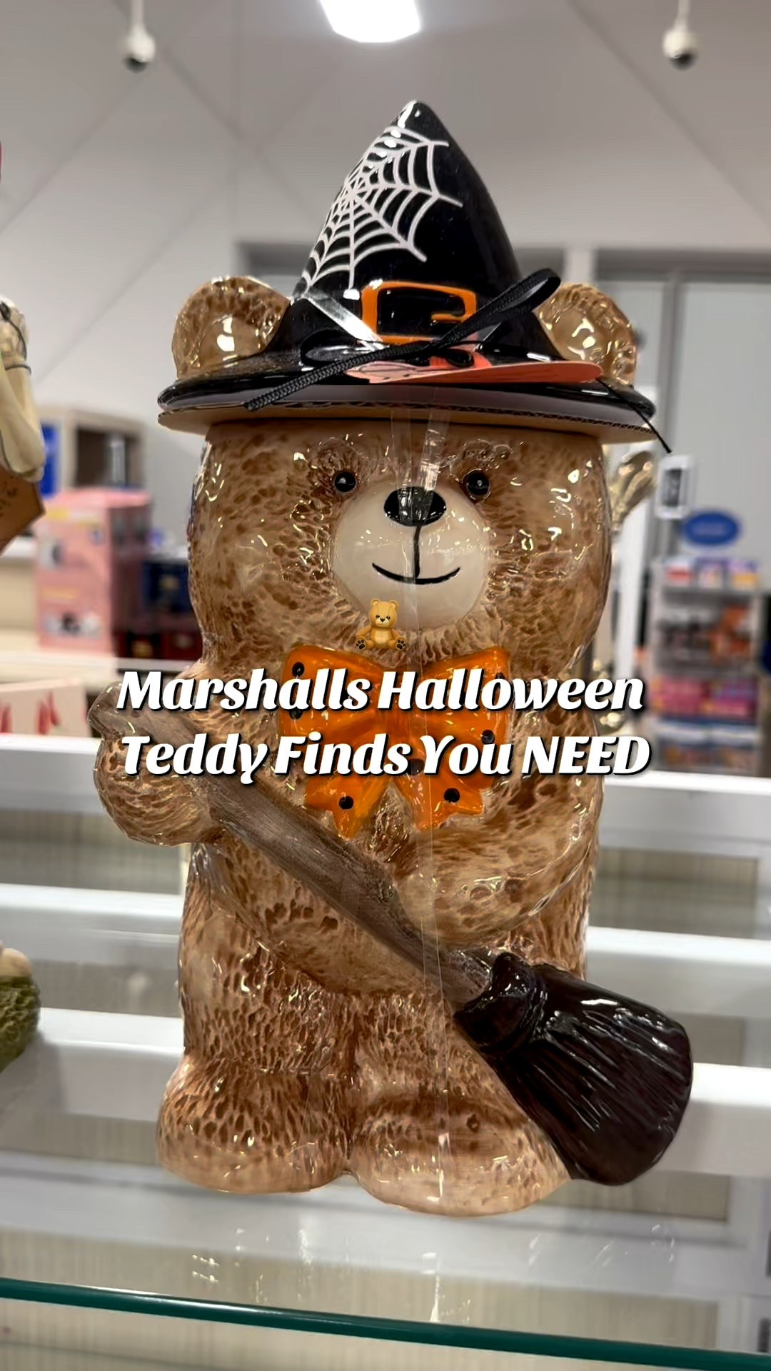 The Halloween Teddy Bear trend is HERE 🧸🎃 and Marshalls delivered — cookie jars, mugs, sheets + more! Soft, spooky, and SO viral. 👀✨ 

#LTKHome #LTKSeasonal