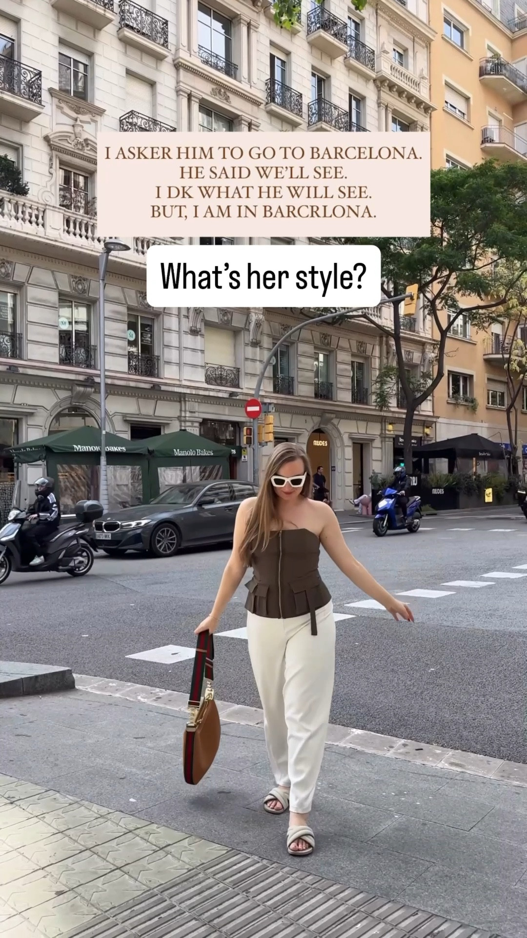 From cobblestones in Barcelona to candlelit dinners — my latest European travel outfits in one slow scroll ✨ Dinner style, vacation looks, & easy outfit swaps for your next trip. Which look’s your fave? 🖤 