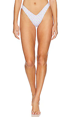 Frankies Bikinis Enzo Bottom in Rose Picnic Print from Revolve.com | Revolve Clothing (Global)