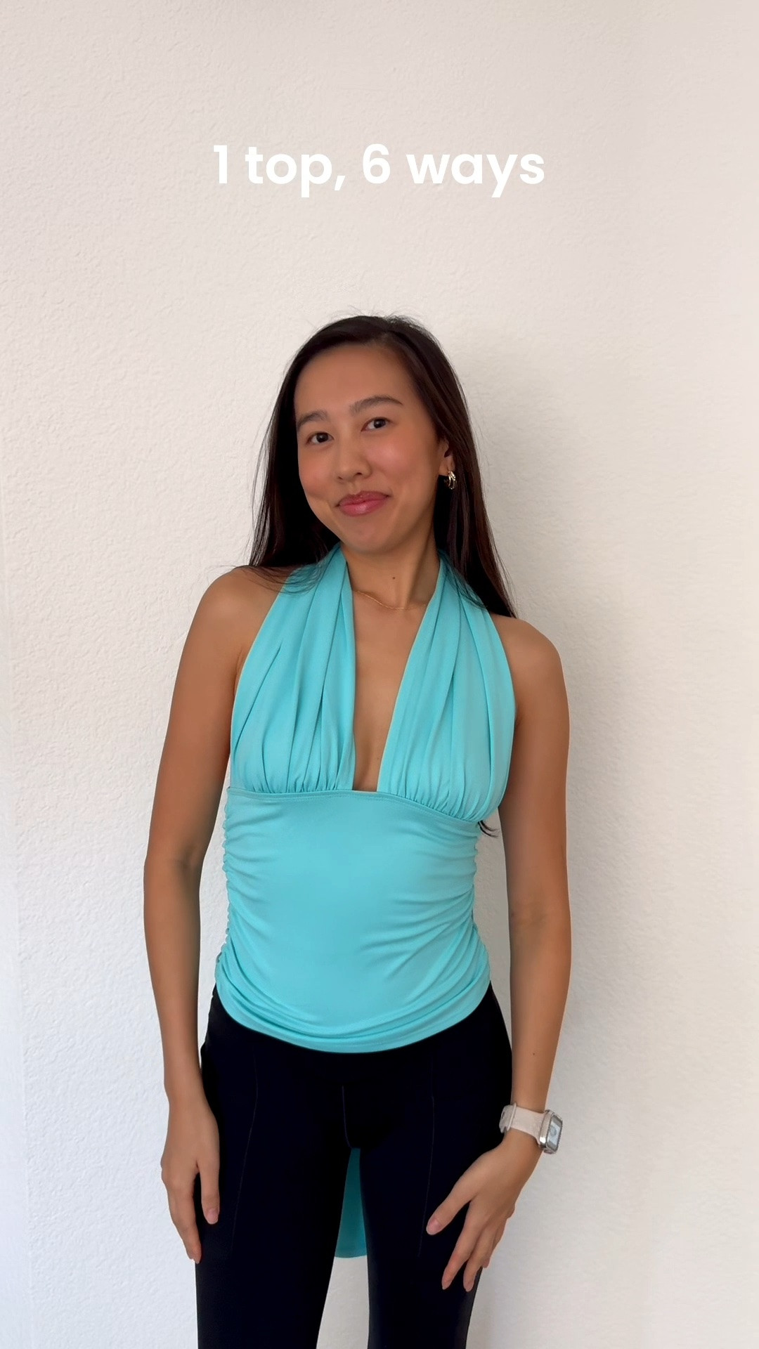 Amazon top (XS), multiwear top, Amazon outfit, one top, multiple ways

#LTKootd #LTKSaleAlert #LTKPetite
