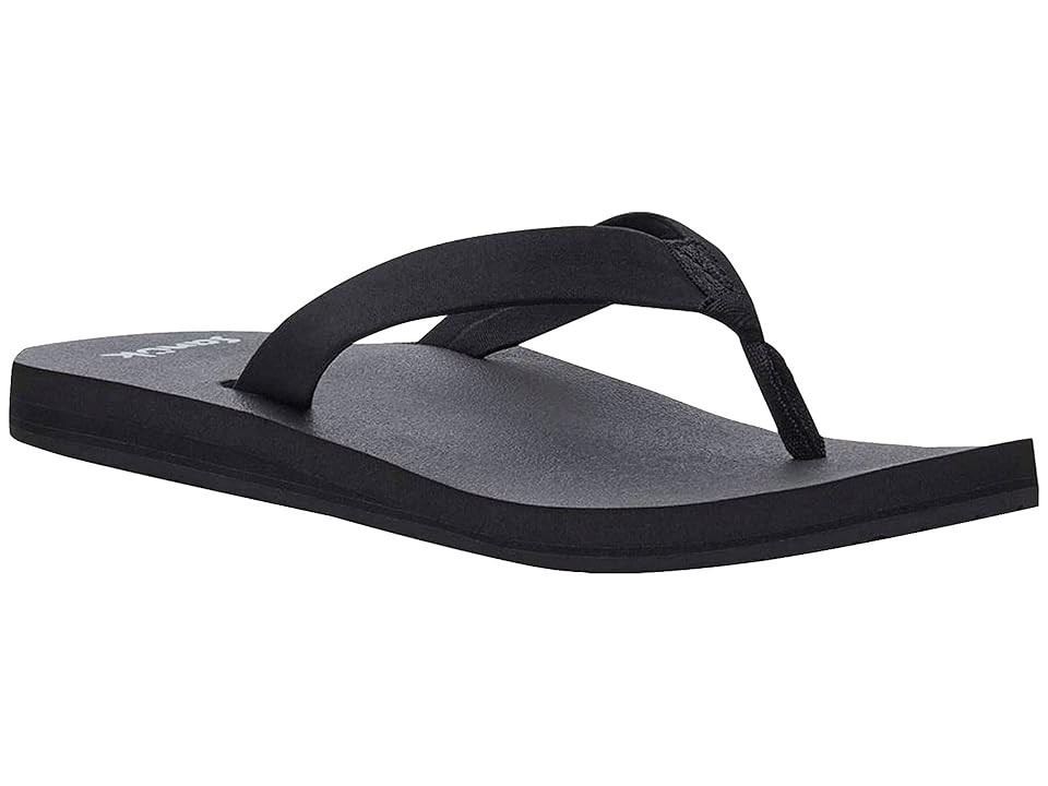 Sanuk Ashland Soft Top (Black) Women's Shoes | Zappos