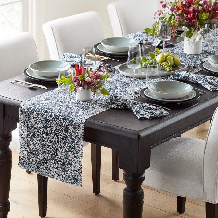 Williams Sonoma x Morris & Co. Table Runner | Williams-Sonoma