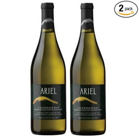 Ariel Chardonnay Non-alcoholic White Wine Two Pack (Pack of 2) | Amazon (US)