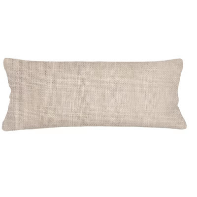 So Soft Linen Warm Beige Body Pillow Down Alternative | Target