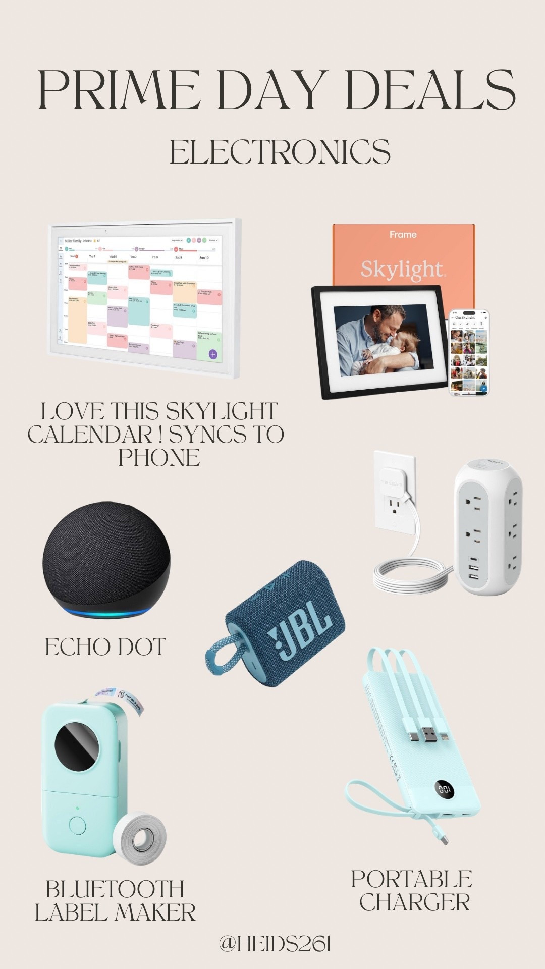 Prime Day Deals / Electronics 

#LTKSaleAlert