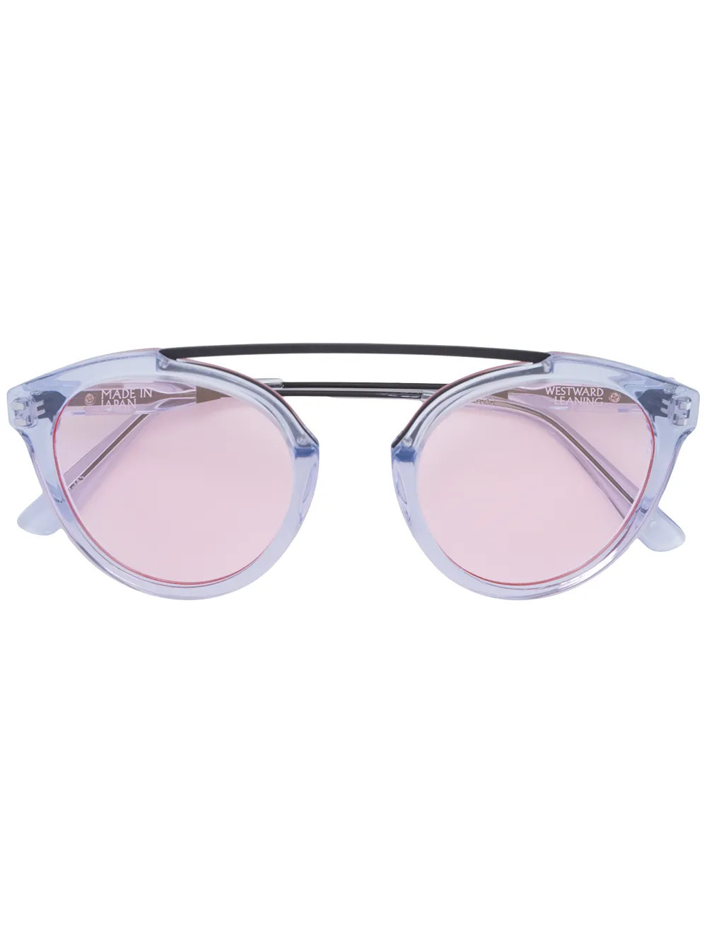 Westward Leaning leaning flower sunglasses - Blue | FarFetch US