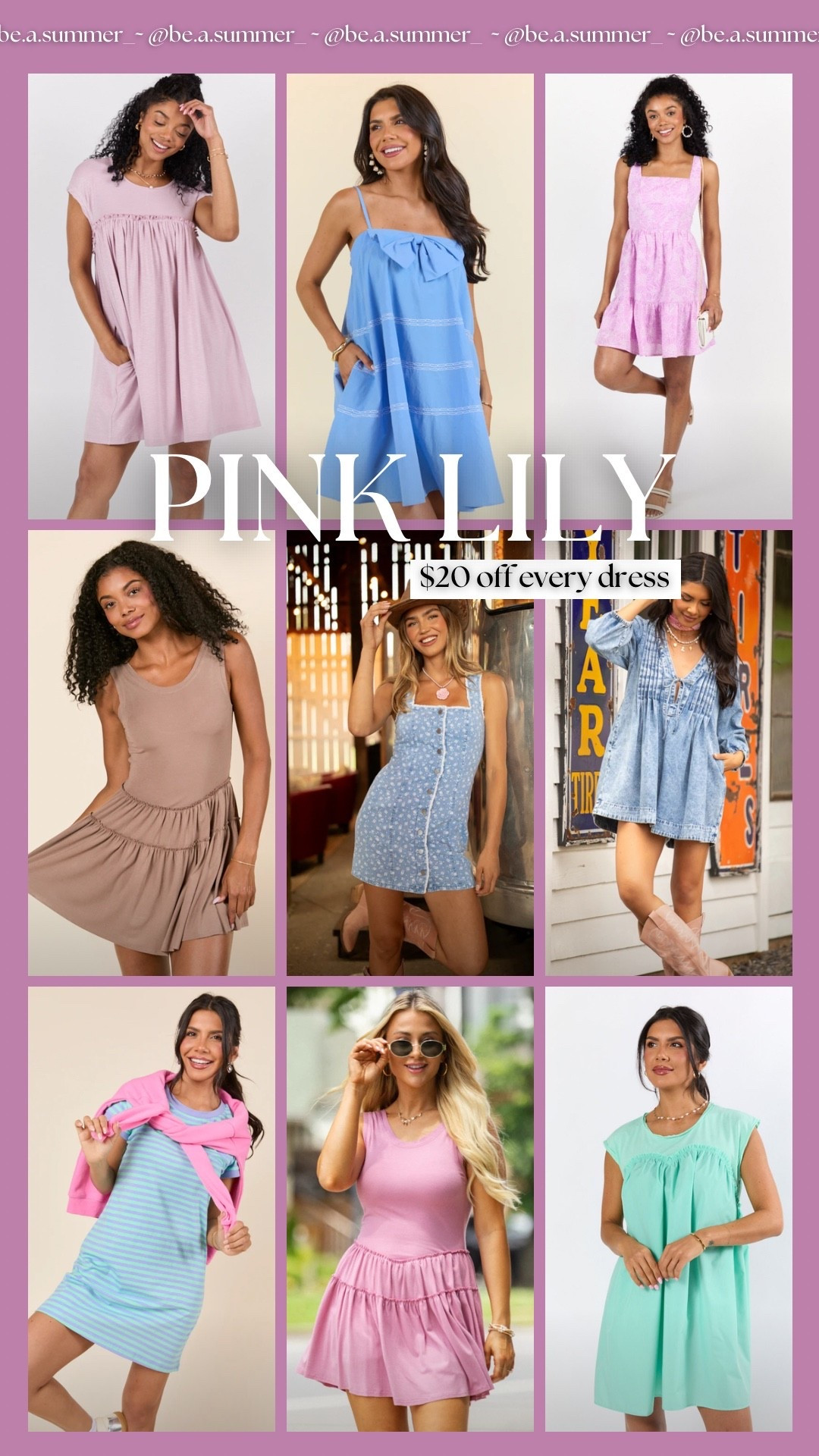 Pink Lily 🎀💓 — $20 of every dress! 


HOC / summer / Beasummer

#LTKSaleAlert #LTKFindsUnder100 #LTKStyleTip