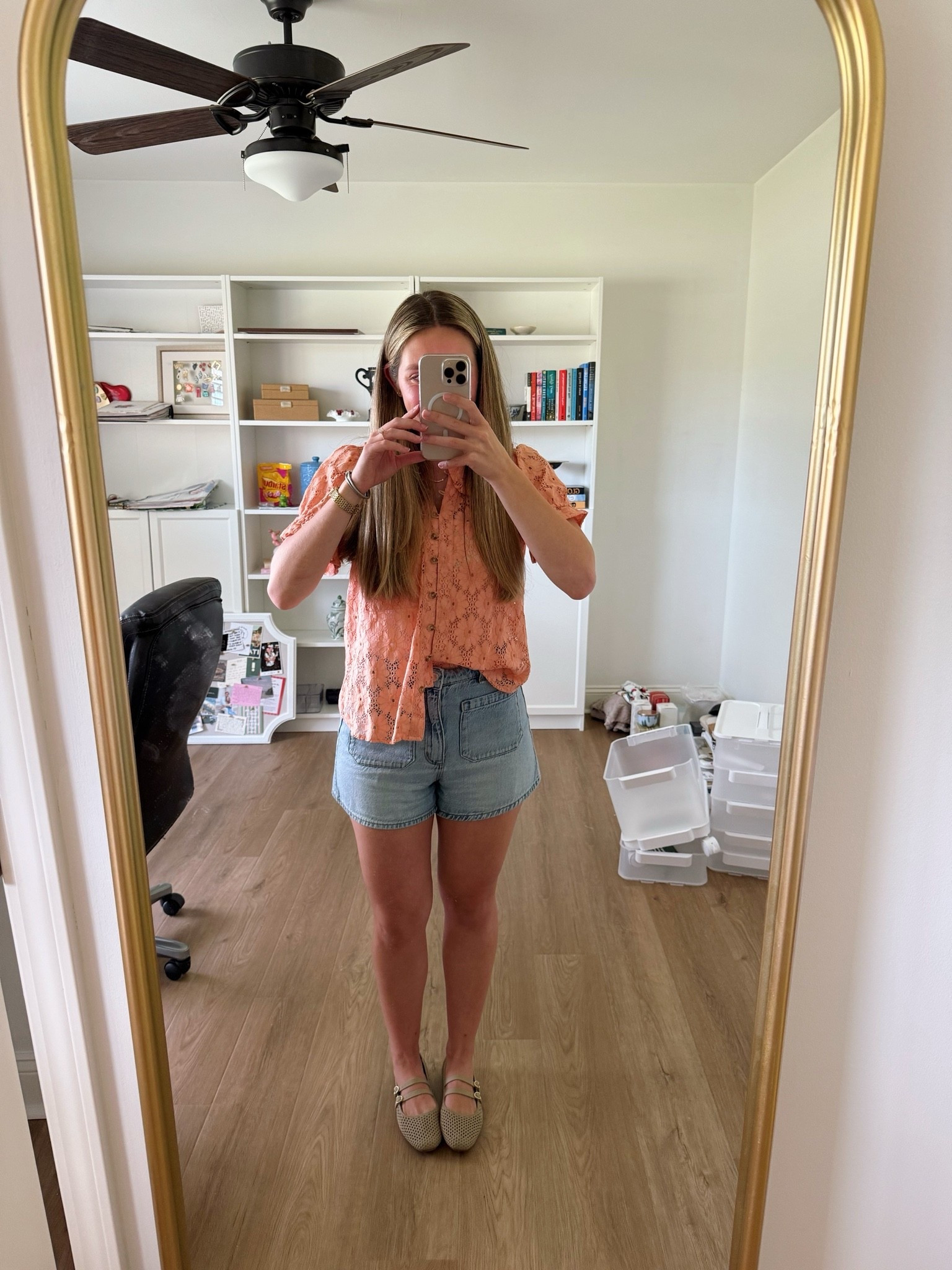 Easy summer outfit!

Top- Anthropologie (Size S)
Shorts- Rollas (Size 27)
Shoes- Rothy’s (The most comfortable shoes truly, TTS)

#LTKootd #LTKSeasonal