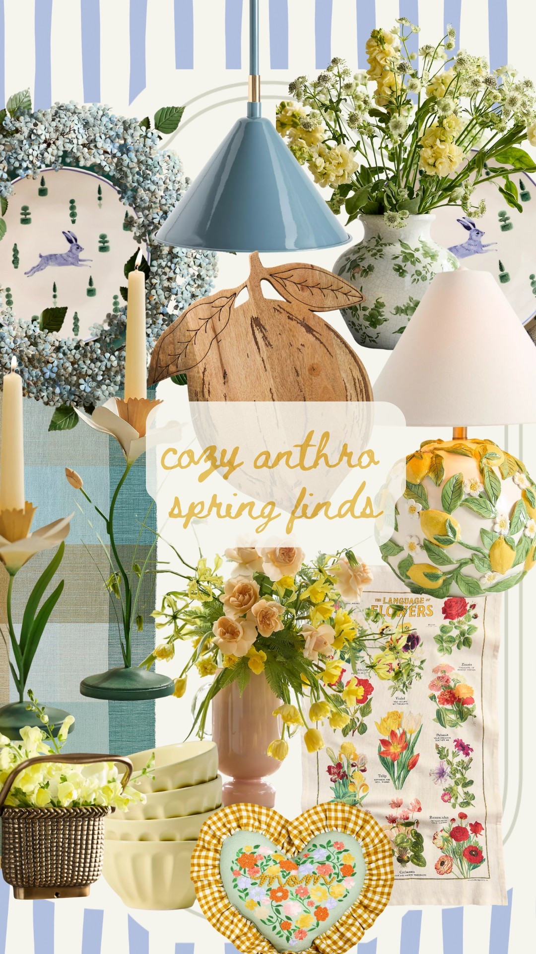 Cozy anthro spring finds! 

#LTKSaleAlert #LTKHome #LTKSeasonal