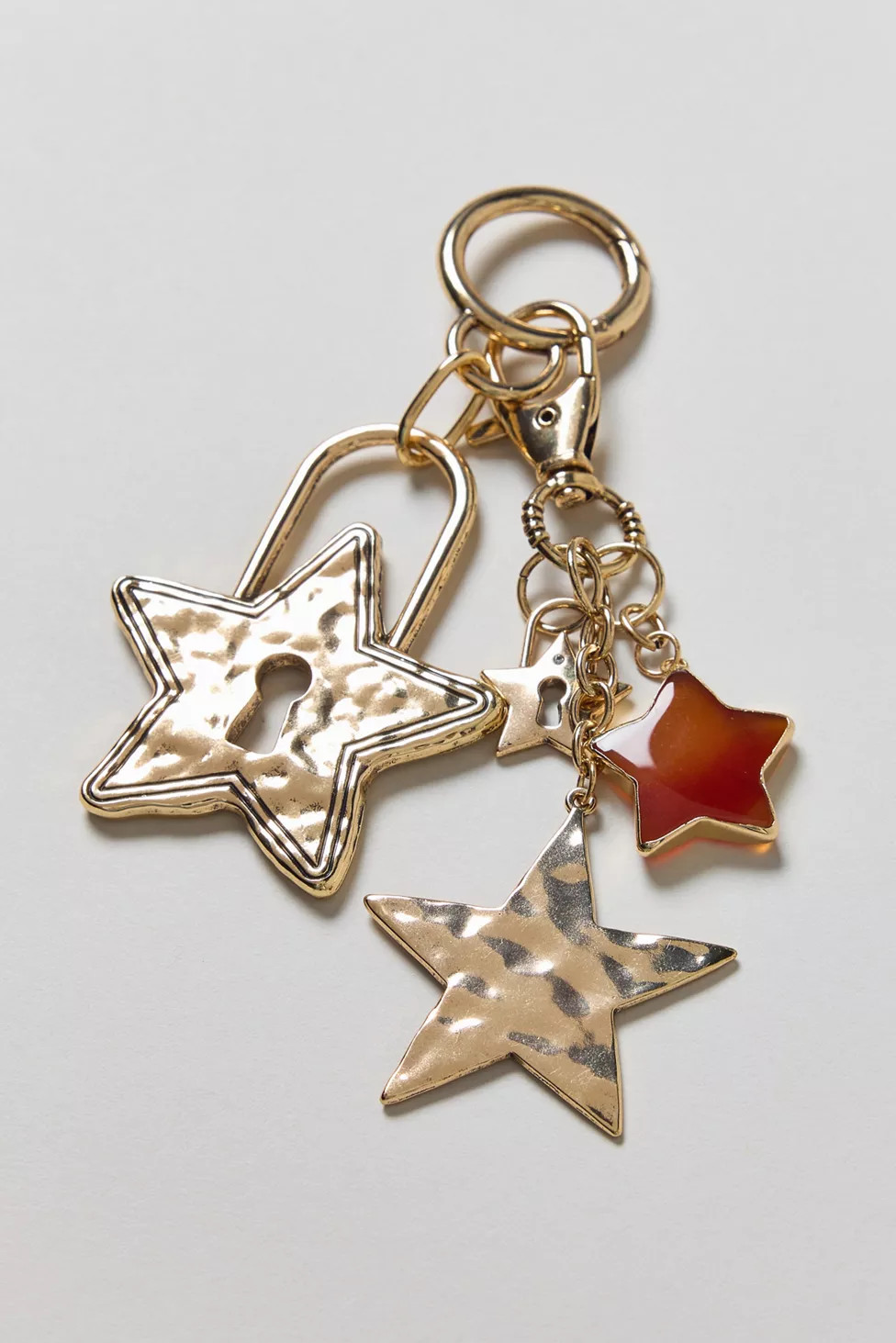 Lucky Stars Charm Keychain | Urban Outfitters (US and RoW)