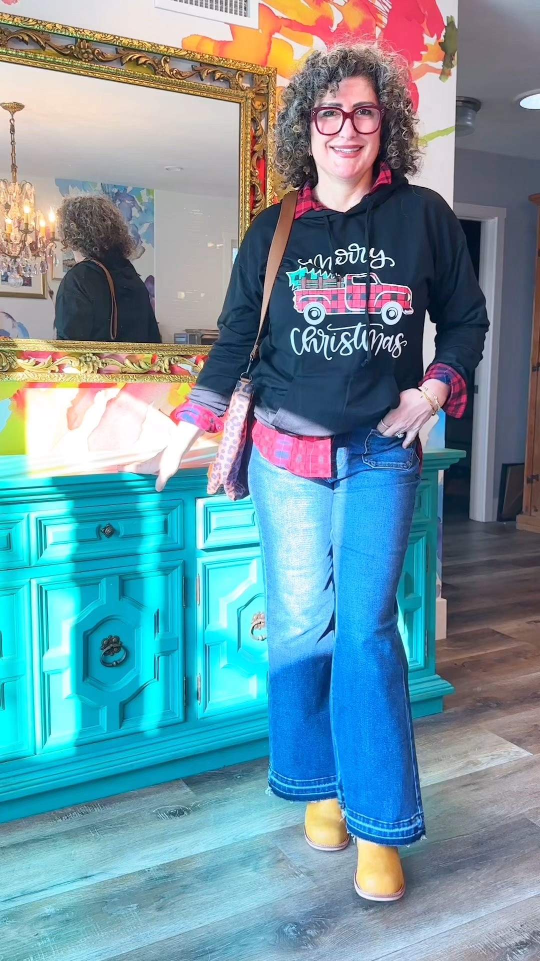 If you’re only wearing your hoodies one way, you’re missing half their potential

Layer it over a plaid for structure
OR
Wear it long with tights for cozy holiday casual

Same piece. Two outfits.
Size L for reference 🎄🚚

Save this for easy winter outfit ideas

#hoodiestyle #over40fashion #holidaycasual #amazonfashionfinds
#ltkholidaywear #ltkover40 #ltkcasualstyle #ltkamazonfinds #ltkcozy


#LTKHoliday #LTKFindsUnder50 #LTKootd