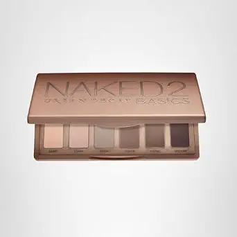 URBAN DECAY Naked 2 Basics Mini Eyeshadow Palette - 6 Matte Neutral Shadows, Long-lasting Wear, M... | Amazon (US)