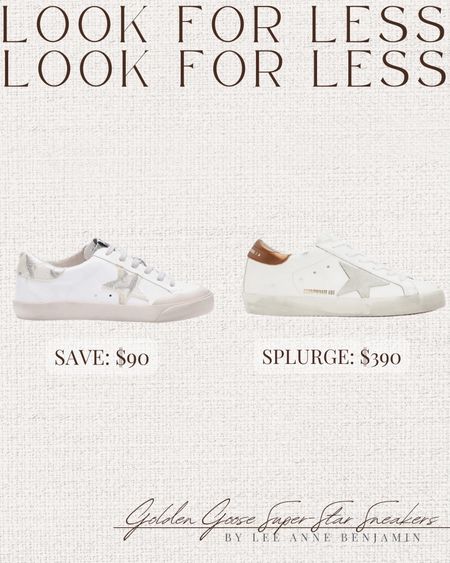 Golden Goose look for less from Amazon! These are so similar and such a good price #founditonamazon 