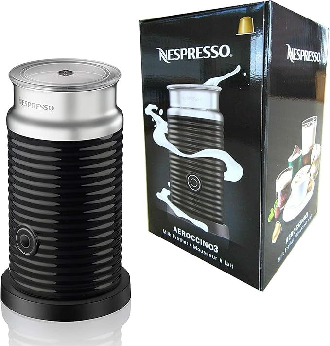 Nespresso Aeroccino 3 Milk Frother Black - Complete Standalone Unit : Amazon.co.uk: Home & Kitche... | Amazon (UK)