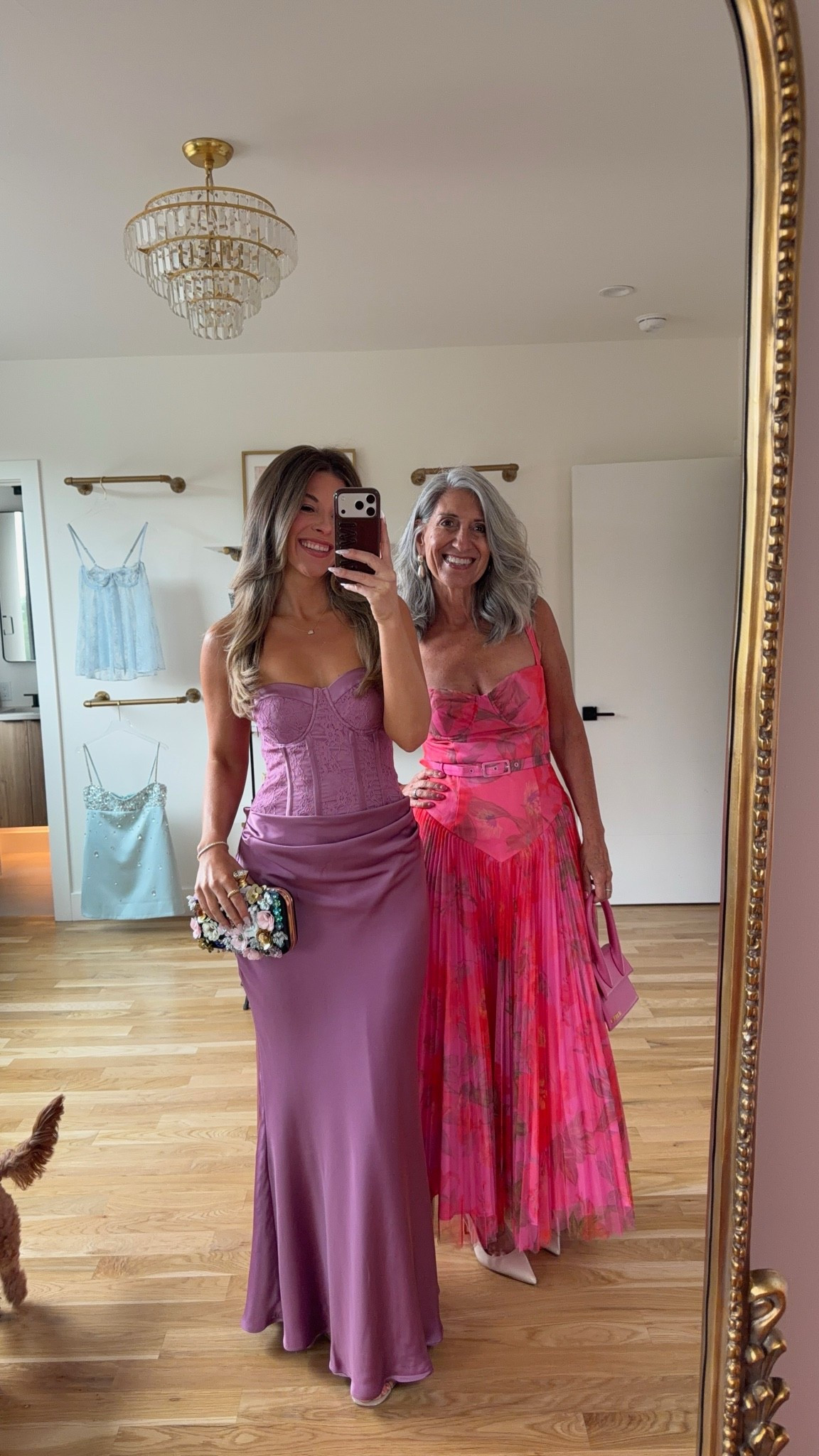 mom & me fall formal looks 

Mac Duggal: Emerson10

i sized down to a 0/xs in the strapless purple
mom sized down to a 4 in the pleated hutch 

Wedding guest
Special occasion
Black tie
Formal event
Floral dress
Lace dress
Cocktail dress
Sequin dress
Metallic dress

#LTKFormal #LTKParties

#LTKSeasonal