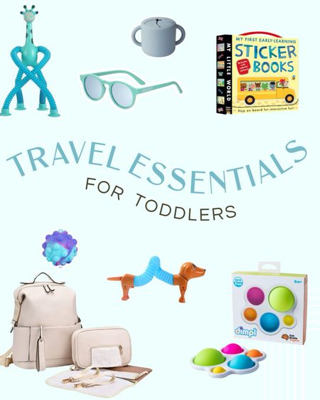 Must have travel essentials for toddlers! #toddlertravel #toddlertoys #travelessentials

#LTKfamily #LTKtravel #LTKbaby