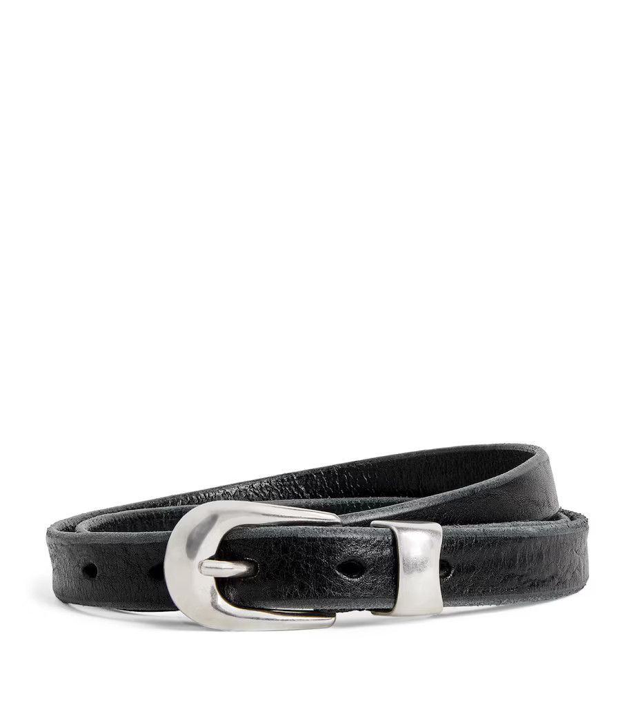 Leather Antiqued Belt | Harrods