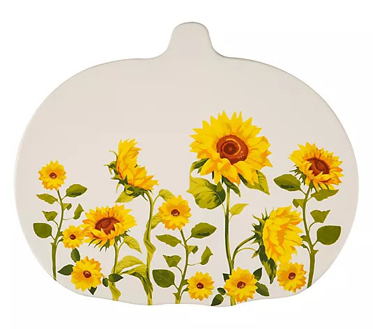 Temp-tations 14" Ceramic Pumpkin Lazy Susan - QVC.com | QVC