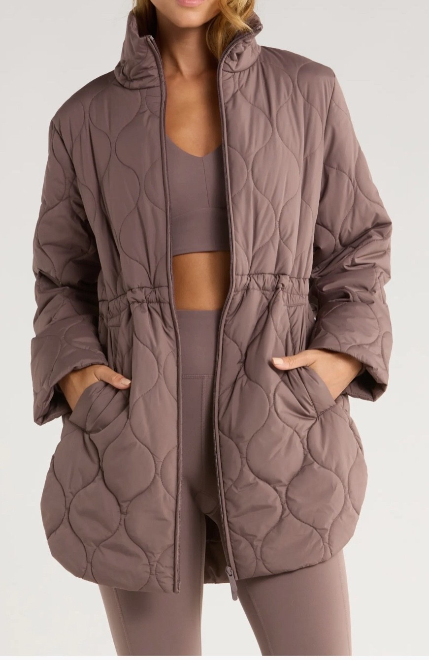 Jacket 
Quilted jacket 
Leggings 


#LTKfitnessgoals #LTKFindsUnder100 #LTKGiftGuide