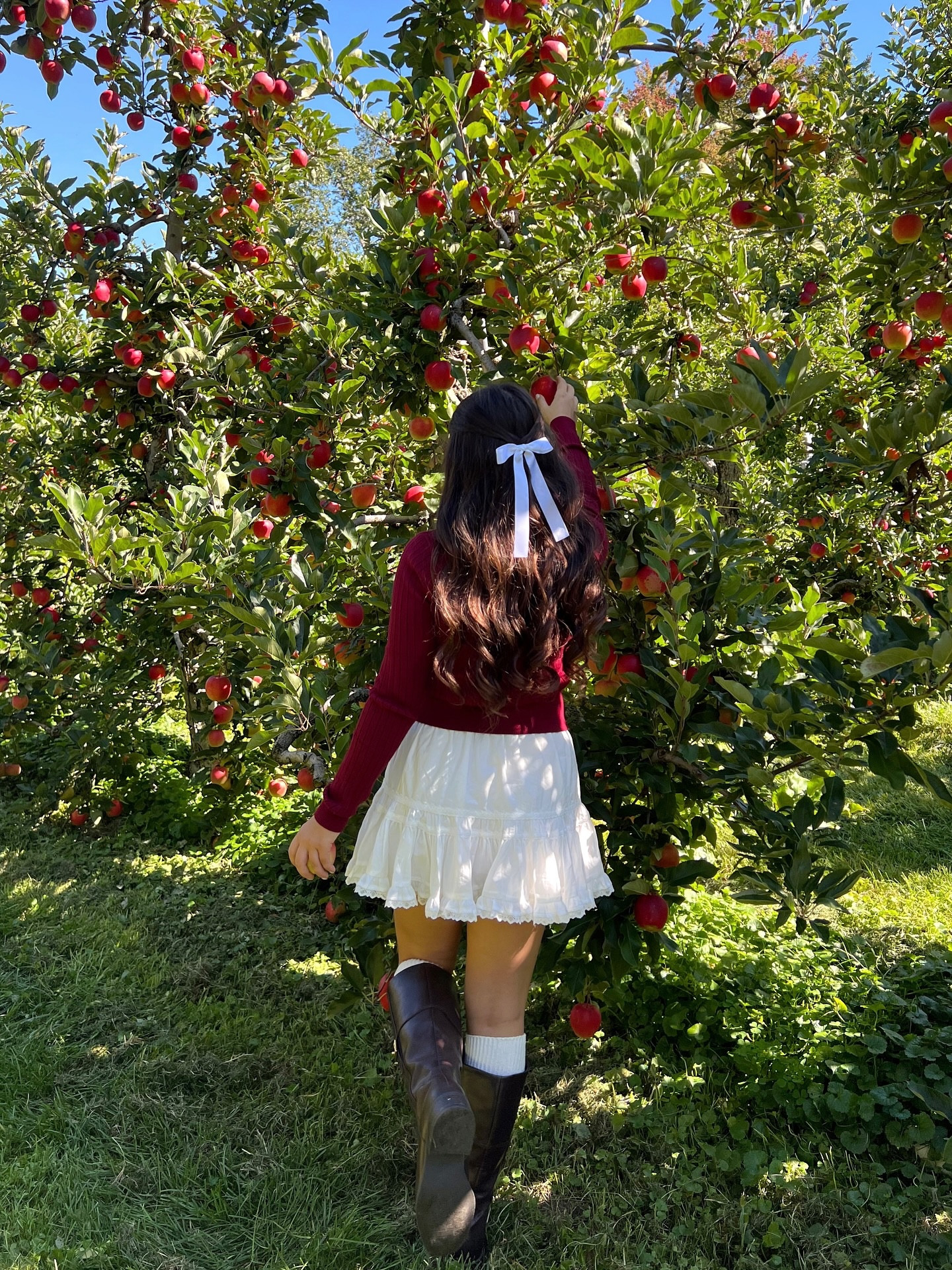 smells like apple picking season🍎🧺🍁


Wearing size medium top, small skirt! 5’3 for reference 

#applepicking #applepickingseason #lulus #lovelulus #fallaesthetic #falloutfit #fallstyle #fallfashion #applepickinginspo #lulusambassador

#LTKSeasonal #LTKStyleTip #LTKHalloween