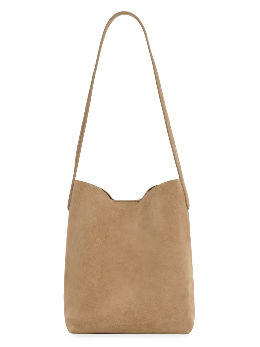 Small Everyday Cabas Suede Tote | Saks Fifth Avenue