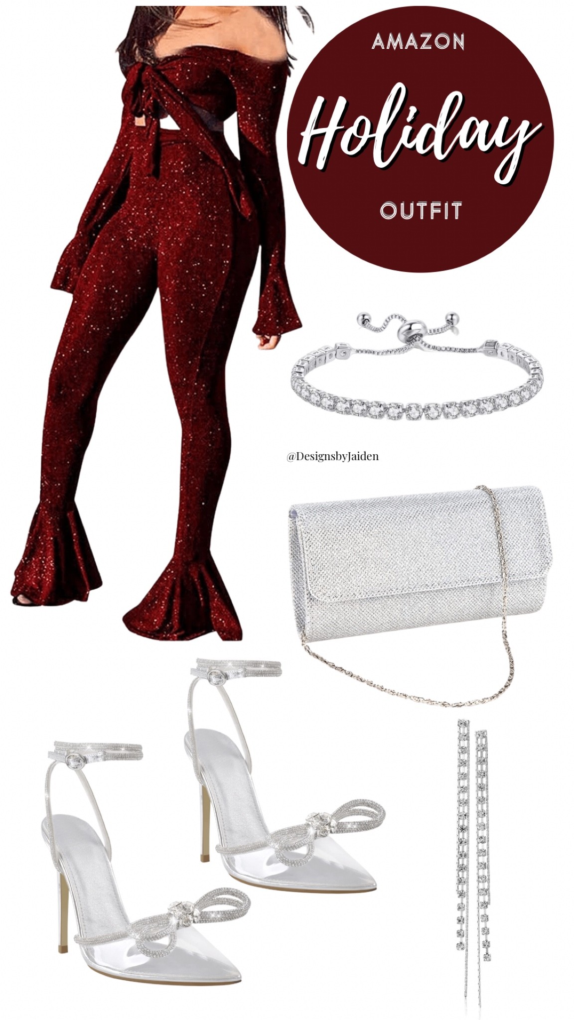 Hi Gorgeous!! You would look amazing in this holiday outfit from Amazon! ✨🎄Click the links below and follow me for daily finds 🤍 Happy Shopping!! 🫶🏻 

Holiday Dress, Holiday outfit, cocktail dress, cocktail party dress, women’s cocktail dress, elegant dresses, classy dresses, wedding guest dresses, wedding guest dress, Christmas dress, Christmas dresses, Christmas party dresses, Christmas outfits, Christmas party outfits, thanksgiving outfit, thanksgiving dress, thanksgiving outfit women, NYE outfit, NYE dresses, New Years dress, New Years dresses, New Years Eve Dresses, New Year’s Eve outfit, new years ever outfits, party outfits, party dresses, New Year’s Eve party dresses, event dress, formal dress, formal dresses, green dress, green dresses, holiday party dresses, one shoulder dress, Christmas 2022, Christmas gifts, gift ideas, gift guide, holiday, holiday gift guide, holiday gift ideas, winter outfits, winter dresses, fall dresses, winter wedding dresses, winter wedding guest dresses, baddie outfits, classy dresses, amazon, amazon favorites, silver jewelry, Christmas aesthetic, holiday aesthetic, thanksgiving outfits, thanksgiving outfit ideas, amazon favorites, amazon finds, amazon must haves, Amazon fashion, amazon dresses, amazon prime, amazon prime day, amazon deals, Amazon clothes, fall clothing, ootd, style inspo, outfits, outfits ideas, outfit inspo, cold weather outfits, heels, bracelets, earrings, silver shoes, silver heels, silver bracelet, silver earrings, diamond earrings, diamond bracelet, baddie winter outfits, trendy fashion, trendy outfits, timeless dresses, timeless style, work party dresses, business casual outfits, work party outfit, family party outfit, silver bag, clutch, silver clutch, silver purse, reunion dresses, beautiful dresses, dresses, dress #founditonamazon #dress #amazonfavorites #LTKSaleAlert 

#LTKunder50 #LTKitbag #LTKSeasonal #LTKwedding