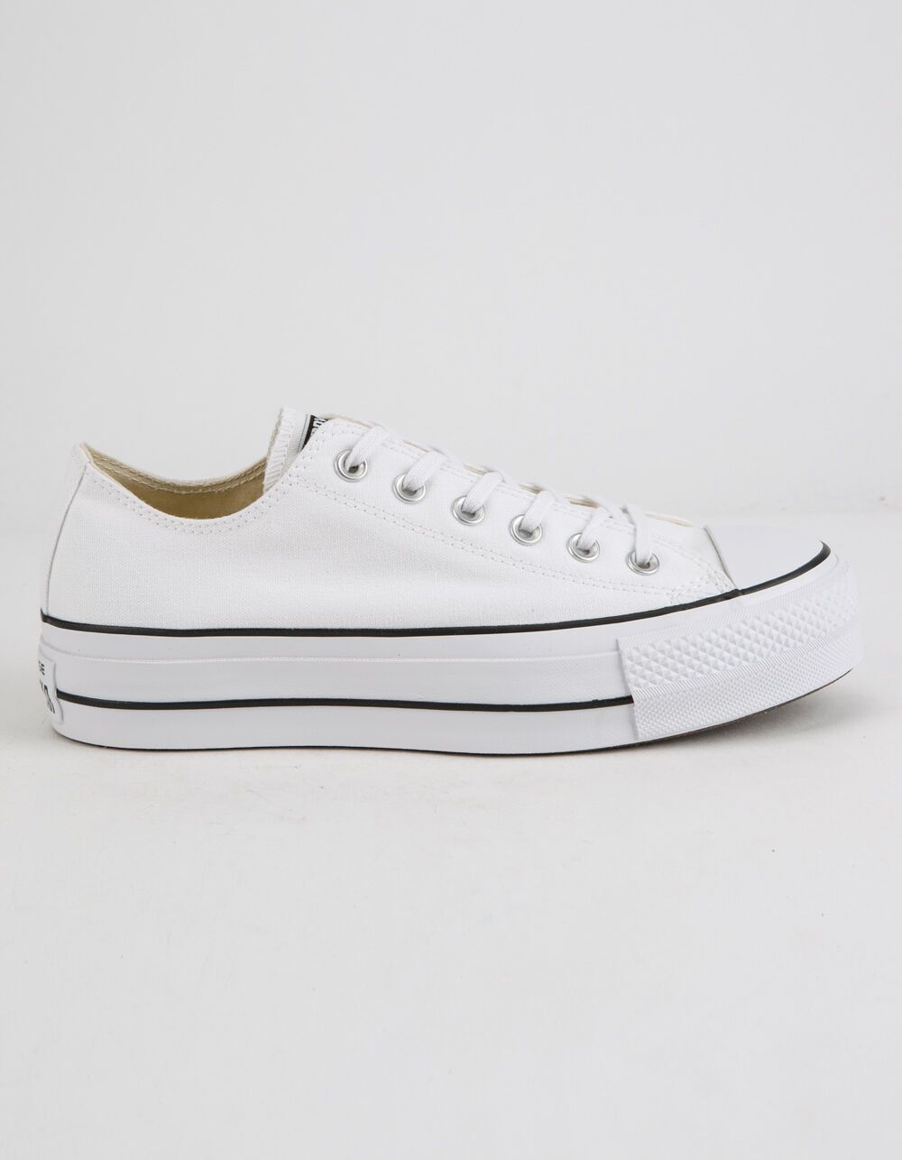 CONVERSE Chuck Taylor All Star Lift White Low Top Shoes | Tillys